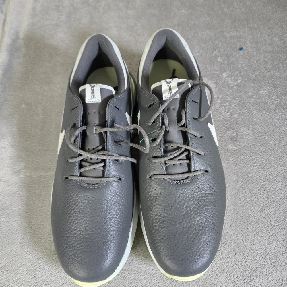Nike Golf Shoes Mens 12 Gray Air Zoom Victory Tour 3 Iron Silver DV6798-001